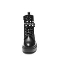 thumbnail image 4 of DREAM PAIRS Women's Fashion Platform Combat Boots Lace Up Lug Sole Goth Ankle Booties Shoes, 4 of 7