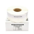 thumbnail image 6 of HOUSELABELS Compatible DYMO 30346 Library Labels (1/2" x 1-7/8"), strong permanent adhesive, compatible with DYMO LW 450, 4XL, Rollo & Zebra Desktop Printers, 2 Rolls /1200 Labels, 6 of 8