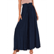 thumbnail image 1 of Pantalones Casuales para Mujer, con Cintura Elástica y Pierna , con Bolsillos. Azul Marino XL, 1 of 9