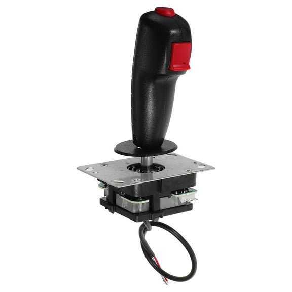 WEUVEB Black Game Joystick with Unique Design and Precise Control for Pc Gaming