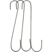Gulfview Collection 12" Metal Plant Hooks for Outside, 3-Pack