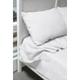 thumbnail image 3 of 300 Thread Count 100% Cotton 4-Piece Full Sheet set in White, 3 of 3