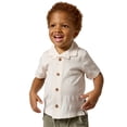 thumbnail image 2 of Modern Moments by Gerber Baby and Toddler Boy Organic Button Up Collar Top, Sizes 0/3 Months - 5T, 2 of 10