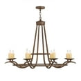 thumbnail image 4 of Meyda Tiffany 158757 Octavia 8 Light 48" Wide Taper Candle Style Chandelier, 4 of 6