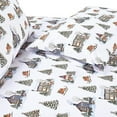 thumbnail image 4 of Holiday Pattern Microfiber Wrinkle and Fade Resistant (6-Piece) Bedding Set, Full, Bungalow, 4 of 5