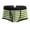 Green, variant on Rohuuque Men's Boxer Briefs Striped Sports Breathable U Shaped Pouch Space Chamber High Elasticity Shorts Underwear Briefs Olive Green