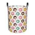 thumbnail image 2 of Goofa Colorful Donuts Printed Circular Hamper,Laundry Basket with Handles,Storage Baskets Foldable,Large Capacity Laundry Hamper-Small, 2 of 8