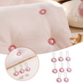 thumbnail image 2 of zhangmingg Duvet Cover 8 Piece Set Secure Comforter Holder Pins Button Fasteners Shifting for Bedding, 2 of 7