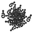 thumbnail image 4 of 50 ganchos para cortinas de cenador, kit de cortinas de dosel, resistentes a la corrosión, deslizamiento suave, accesorios para exteriores, ganchos, 4 of 8