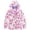A-Pink392, variant on XUELUO Little Girls Boys Jackets Heart Print Zipper Long Sleeve Thin Fuzzy Windbreaker Jacket Early Spring Playful Climbing Tops