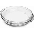 thumbnail image 3 of Clear Deep Pie Dish Glass Bakeware Oven Safe Microwave Refrigerator Freezer Safe Transparent Baking Dish Stackable Dishwasher Safe, 3 of 5