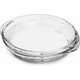 thumbnail image 3 of Molde hondo de vidrio para tartas | Molde de 24 cm para hornear | Apto para horno, microondas, congelador y lavavajillas | Laterales transparentes para controlar la cocción, 3 of 5