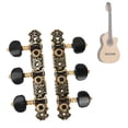 thumbnail image 1 of Guitare Chevilles, Guitare Tuner Acoustique 1:18 Guitare Tuning Chevilles Tête de Machine de Musique, Pièces de Rechange Maison pour Magasin de Guitare Classique, 1 of 8