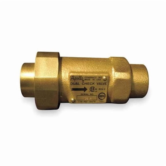 Apollo Valves 1" FNPT Bronze Dual Check Valve 4ALF3A55A