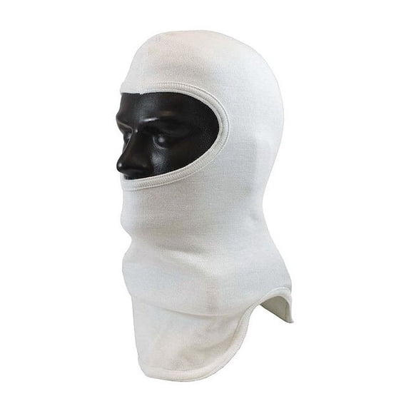 Pip Fire Hood, Not Rated, Nomex, 2 oz, White, Universal 906-100NOM7
