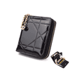 thumbnail image 1 of Cartera Monedero Mujer Billetera Cremallera Estilo Xtellar Color Negro, 1 of 4