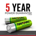 thumbnail image 3 of Rayovac Ready-to-use - Battery 8 x AA type - NiMH - ( rechargeable ) - 1350 mAh, 3 of 6