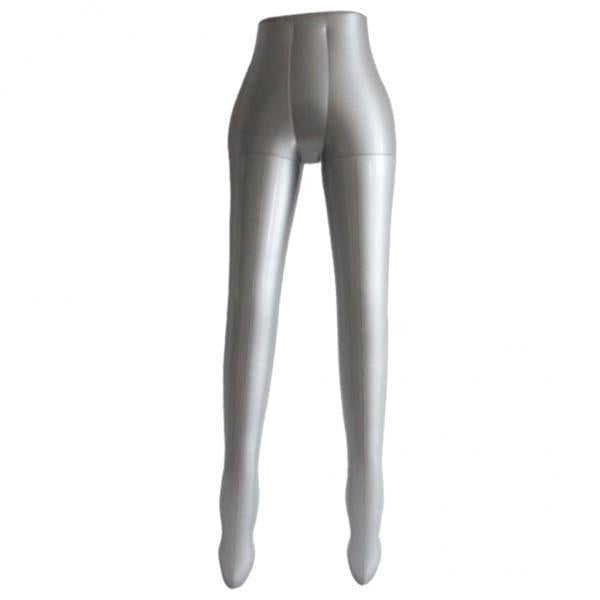 2x Maniquí Inflable con Forma de Pierna Femenina Pantalones Pantalla Torso Simulado DYNWAVEMX Exhibición de maniquí de busto femenino