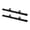 Black, variant on WEUVEB Poster Hanging Frame PVC Black for Storage Use Easy Installation 2Pcs