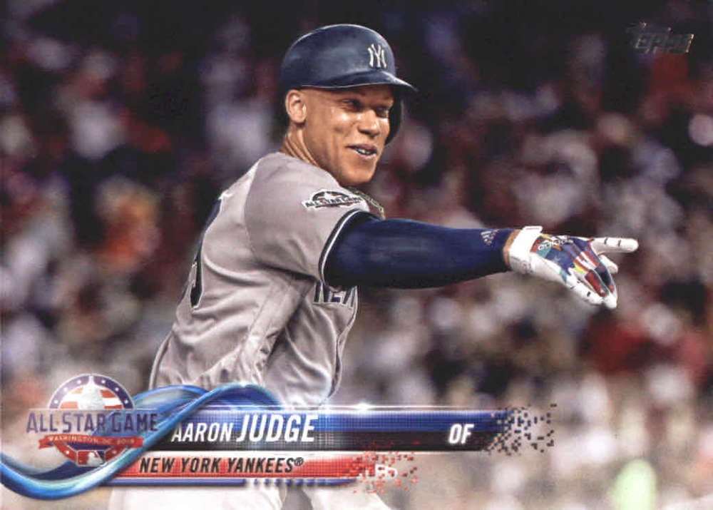2018 Topps Update US172 Aaron Judge New York Yankees Baseball Card