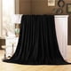 thumbnail image 5 of Manta de franela de terciopelo para sofá - manta decorativa de cuadros suave - 47x79 pulgadas gris o café - manta sofá cama cómoda para todas las estaciones, 5 of 6