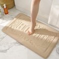 thumbnail image 2 of Inyahome - Alfombrilla de baño rectangular de alta calidad, antideslizante, de espuma, para baño, cocina y dormitorio, 2 of 5