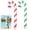 Green+Red, variant on Christmas in July Jumbo Pool Noodle Float 5.9 ft, Summer Candy Cane Inflatable Swim Noodle for Pool Party