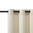 thumbnail image 6 of Mainstays Chenille Light Filtering Curtain Panel Pair, Beige, 38"W x 84"L, 6 of 8