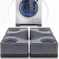thumbnail image 1 of Anti Vibration Pads For Washing Machine, 4 Pcs Washer Dryer Shock And Noise Cancelling Feet Pads, 1 of 5