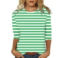thumbnail image 2 of WCJM T Shirts Short Sleeve V Neck Tees for Women Fashion Tops Trendy Lightweight Casual Summer Outfits Clothes 2026 Beach Summr Women T-Shirt Short Sleeve Loose T Shirt Lady Tops Graphic Print, 2 of 4