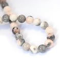 thumbnail image 3 of Natural Zebra Jasper Round Bead Strands 8-8.5mm Hole: 1mm 45-47pcs/strand 15 inch, 3 of 4