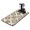 White-2, variant on Washable Rubber Boho Style Vintage Floral Dish Drying Mats for Kitchen Counter Home Large Coffee Bar Pad Accessories and Decor for Utensils Stemware 17''x31.5''