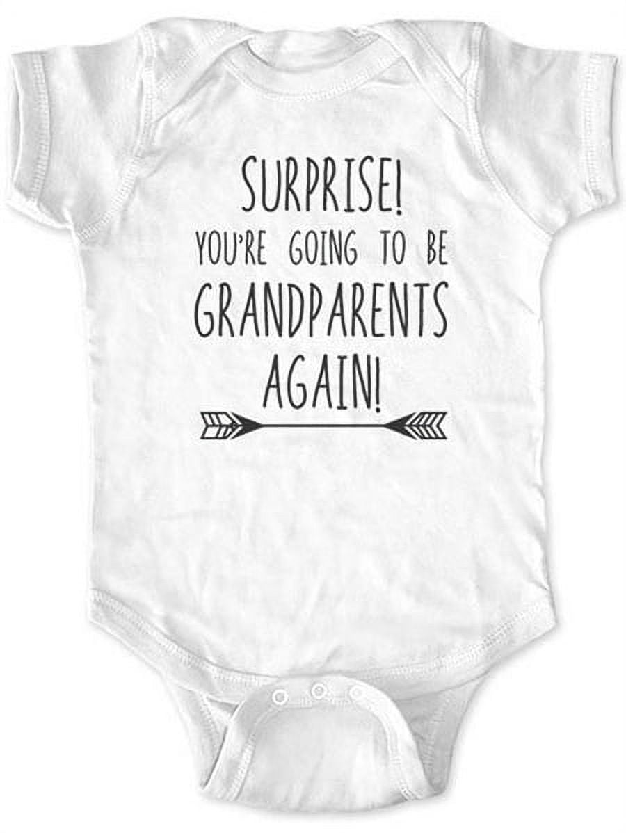 Quarantine Pregnancy Announcement to Grandpa and Grandma – Bump