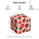thumbnail image 4 of Balery Tomatoes Porta Pañuelos de Cuero con Estampado – Funda Moderna Cuadrada para Caja de Pañuelos, Dispensador 5x5x5'', 4 of 7