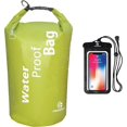 thumbnail image 1 of Waterproof Dry Bag - Lightweight Dry Sack with Seals and Waterproof Case - Float on Water - Keeps Gear Dry for Kayaking, Beach, Rafting, Boating, Hiking, Camping and Fishing, 1 of 5