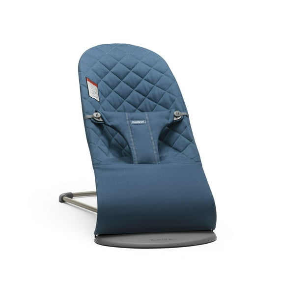 BabyBjorn Bouncer Bliss, Midnight Blue, Cotton