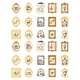 thumbnail image 4 of 30 Uds pegatinas de estilo Vintage DIY suministros decorativos impermeables cinta adhesiva para diario para diario fabricación de Estilo B, 4 of 8