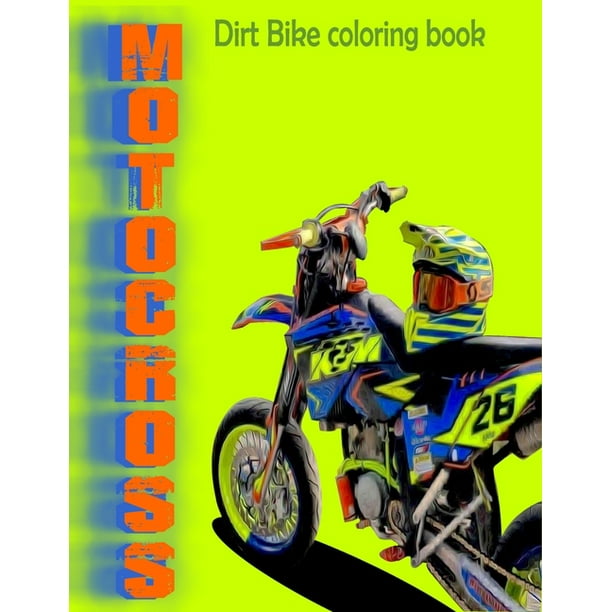 dirt bike coloring pages