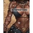 thumbnail image 5 of Pack of 2 Outdoor Pillow Covers, Vintage African Tribe Lion and Warrior Woman Waterproof Square Throw Pillowcase Cushion Decorative Pillow Covers for Couch Patio Tent, 20x20 in, 5 of 6