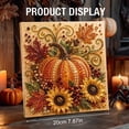 thumbnail image 3 of YardChic 5D Diamond Art Kits for Adult Beginner, Pumpkin Pearl Diamond Painting Kit, Autumn Pearl Painting for Adults, Handmade Pearl Painting Ornament Kit, Home Wall Thanksgiving Decor Arts Craft, 3 of 6