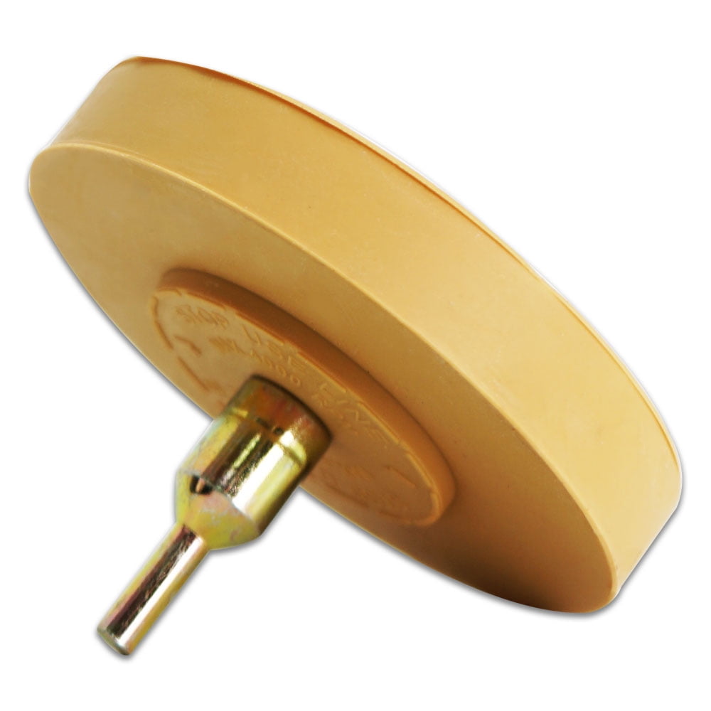 4" Decal Remover Eraser Wheel Toolkit, Remove Car Decals, Vinyl