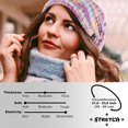 thumbnail image 4 of Gorro holgado Ruphedy para mujer, tejido largo y holgado para invierno, 4 of 6