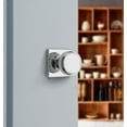 thumbnail image 2 of Kwikset 488Mnksqt Maven Non-Turning One-Sided Dummy Door Knob - Chrome, 2 of 4