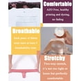 thumbnail image 3 of IF YOU Seamless Thong for women No Show Stretch Underwear Soft Silky Invisible Panties XS-XL 5 Pack, 3 of 4