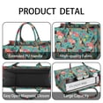 thumbnail image 4 of Large Capacity Tote Bag,German Shepherd Dog and Flower Handbag Fashion Luxury Tote Bag,15.7"x13"x 5.1" Inches,Laptop Compatible, 4 of 6