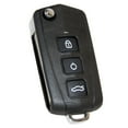 thumbnail image 2 of HQRP Folding Flip Key FOB Shell Remote Case w/ 4 Buttons compatible with KIA Rondo 2007 2008 07 08, 2 of 5