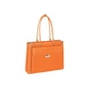McKlein 94830 Winnetka 94830- Orange Leather Ladies Briefcase with Removable Sleeve