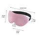 thumbnail image 3 of Mascarilla de espuma transpirable | Antifaz para dormir ligero y suave para bloquear la luz | Correa ajustable | Diseño de nariz abierta para mayor comodidad | Sin costuras | Material ecológico, 3 of 4