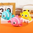 thumbnail image 2 of Baby bath water toy - 3pcs Cute Baby Toddler Bath Toy Wind Up Fish Animal for Bathtub, Water Tank, Swimming Pool 1 2 3 4 5 6 Year Old Kids Birthday Gifts, 2 of 5