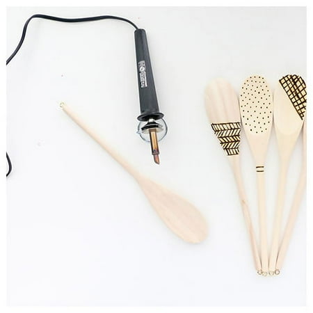 Wood Burning Tool with Accessory Tips - 4 pieces